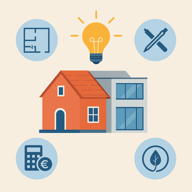 Vergunning verbouwing of vergunningsvrij bouwen uitleg door architect